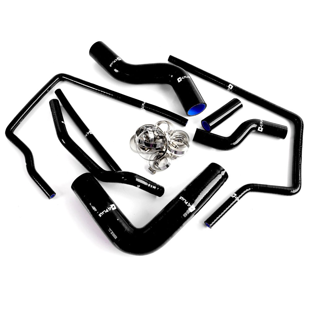 Silicone Radiator Coolant Hose Kit Clamps Replacement For Subaru Impreza GC8 GF8 STI EJ20 WRX 1996 1