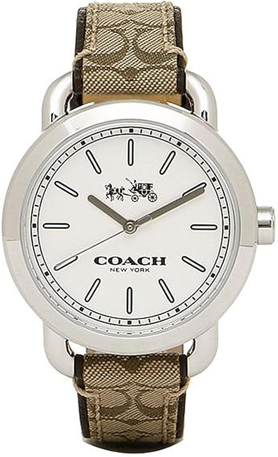 Amazon コーチ 腕時計 レディース アウトレット Coach W6053 Kha カーキ 並行輸入品 レディース腕時計 腕時計 通販