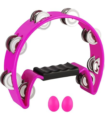 Amazon.com: Toca TCT10-PK ColorSound Tambourine - Pink