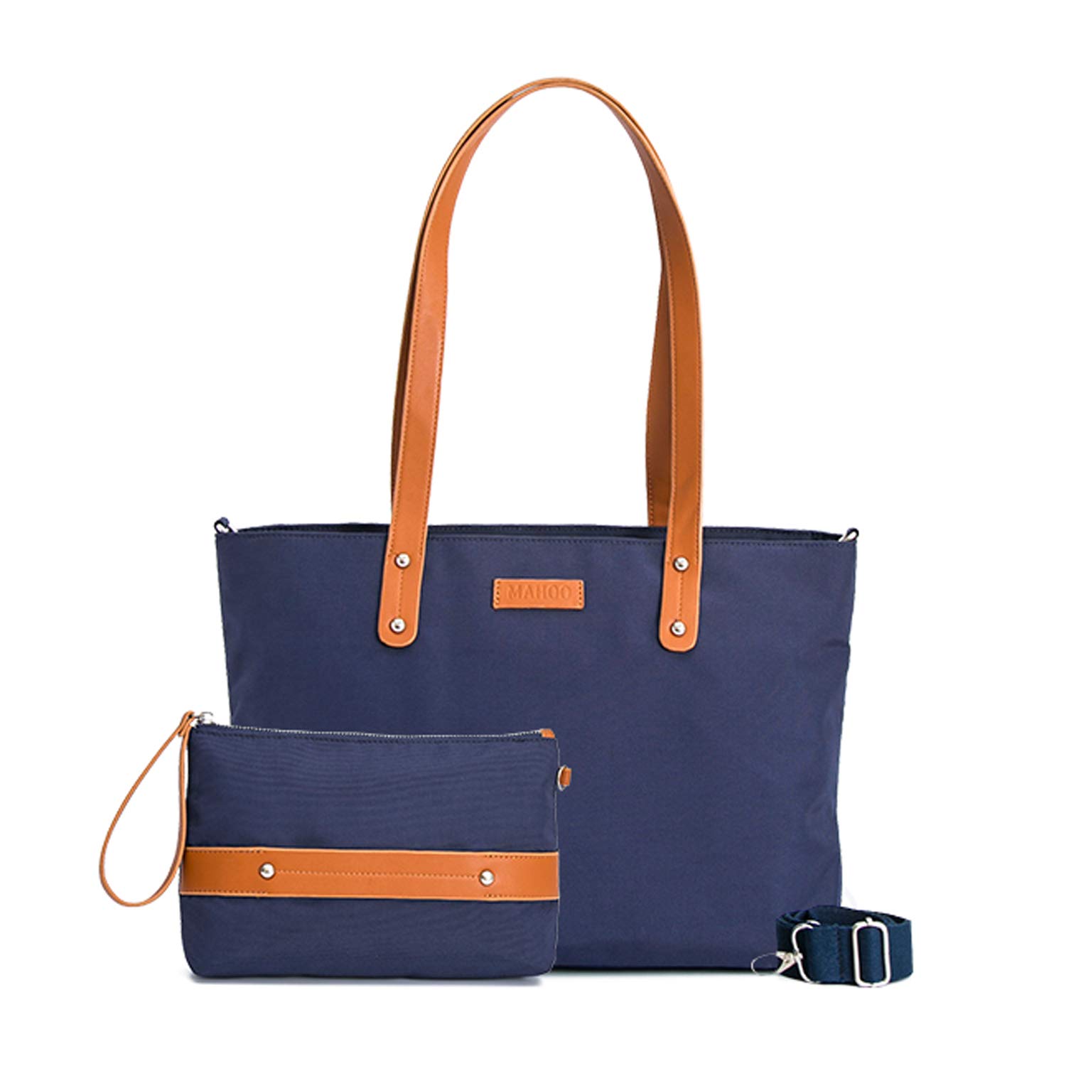 Kamlui Laptop Tote Bag for 15.6 Inch Women Laptop Bag Canvas Large Carrying Portable Shoulder