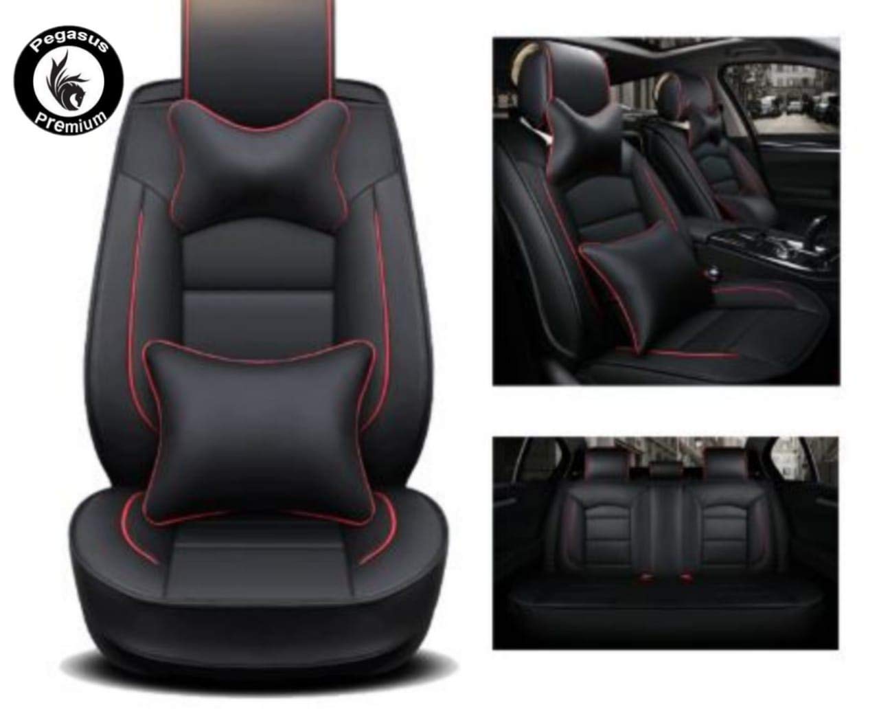 Kia Seltos PU Leather car seat Cover Best Price With Best Deal in