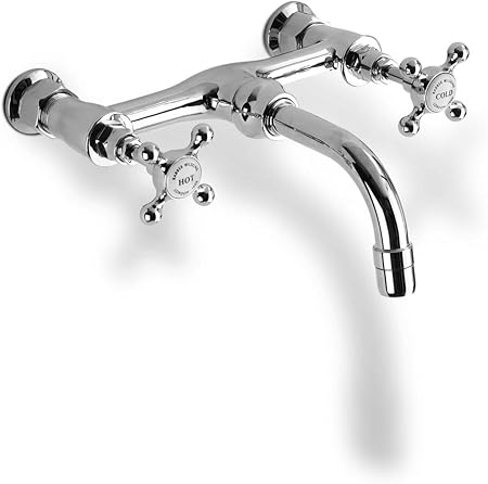 Barber Wilsons Wall Mount Kitchen Faucet Ga2020pc Touch On