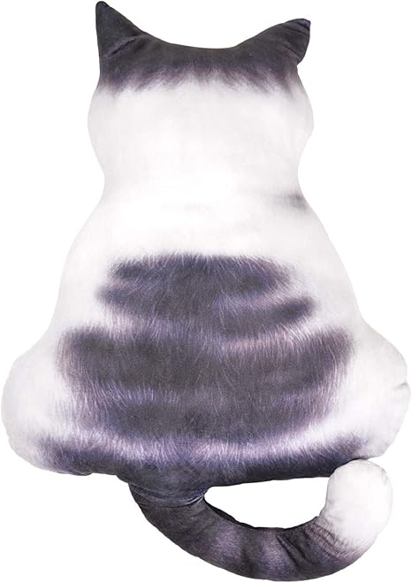 Amazon クッション ネコ ネコ型 猫 柄猫 ぬいぐるみ インテリア 雑貨 枕 抱き枕 快眠 6type クロブチ 抱き枕 オンライン通販