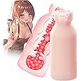 Lihunolkhk Male Mastusbafor Life Size Mastuberater Machine Toy Quiet Men Masturebstor Machine Device Man Masturebstor Thrusting Pocket Puzzy Double Sided 2 in 1 Tight Portable Underwear