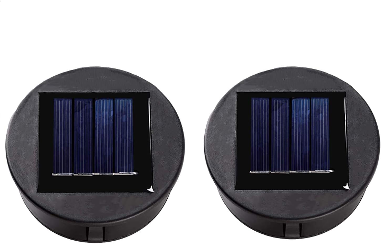 2 Pack Solar Lights Replacement Top for Outdoor Hanging Lanterns