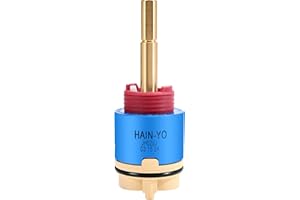 TOVEN-RV 10670 Shower Valve Cartridge Replacement for Aquasource/Glacier Bay Single-Handle Bath Tub Shower Faucet HL-40 One Handle Universal Shower Valve Cartridge Faucet Repair Parts Hot & Cold Applications