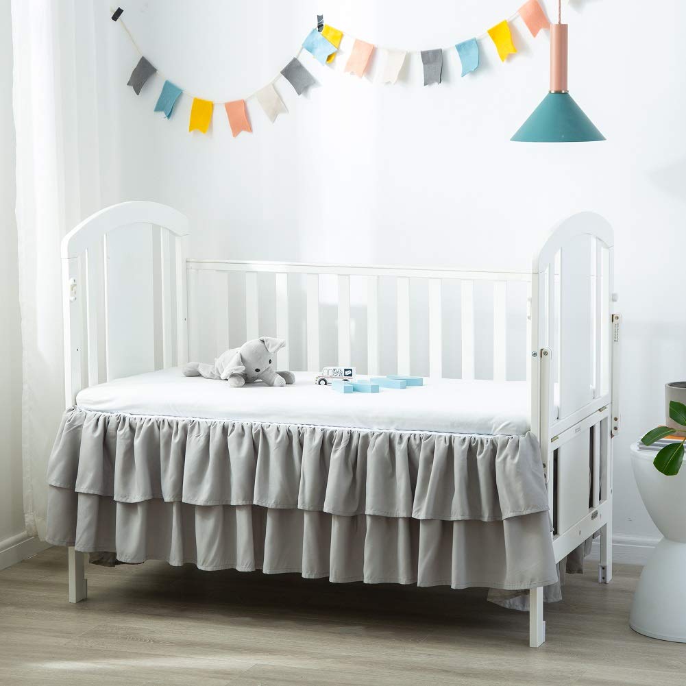 crib mattress skirt