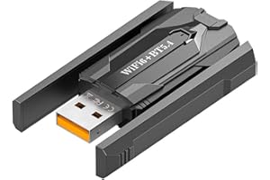 USB WiFi Adapter WiFi Dongle 1900 Mbps Max Speed, Ultra-Long Range Signal Reception|Wireless USB WiFi 6 Adapter for Desktops 