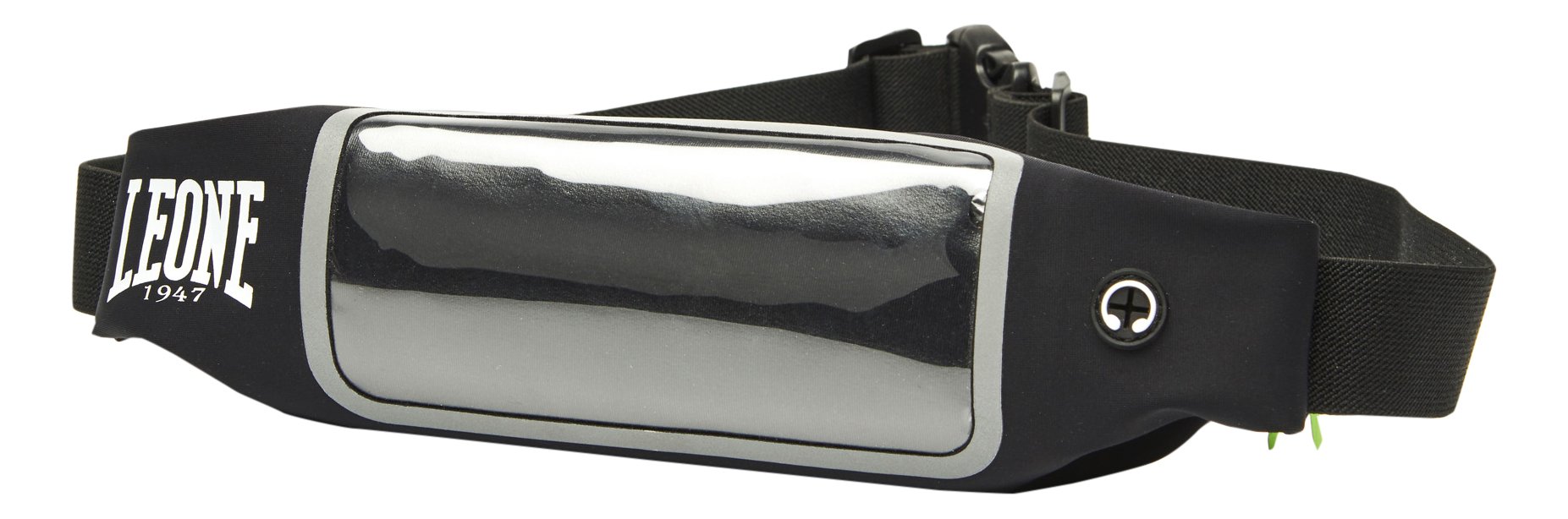 LEONE 1947, Belt Bag Mobile phone pouch, Unisex Adult, Black, Taglia Unica, AC933