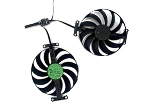 Graphics Card Cooling Fan Replacement for ASUS ATS RTX3060 Dual RTX3060Ti RTX3070 V2 OC Series T129215SU 95mm 12V 0.5A 7PIN 6