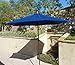 Formosa Covers 9ft Umbrella Replacement Canopy 6 Ribs in Royal Blue (Canopy Only)