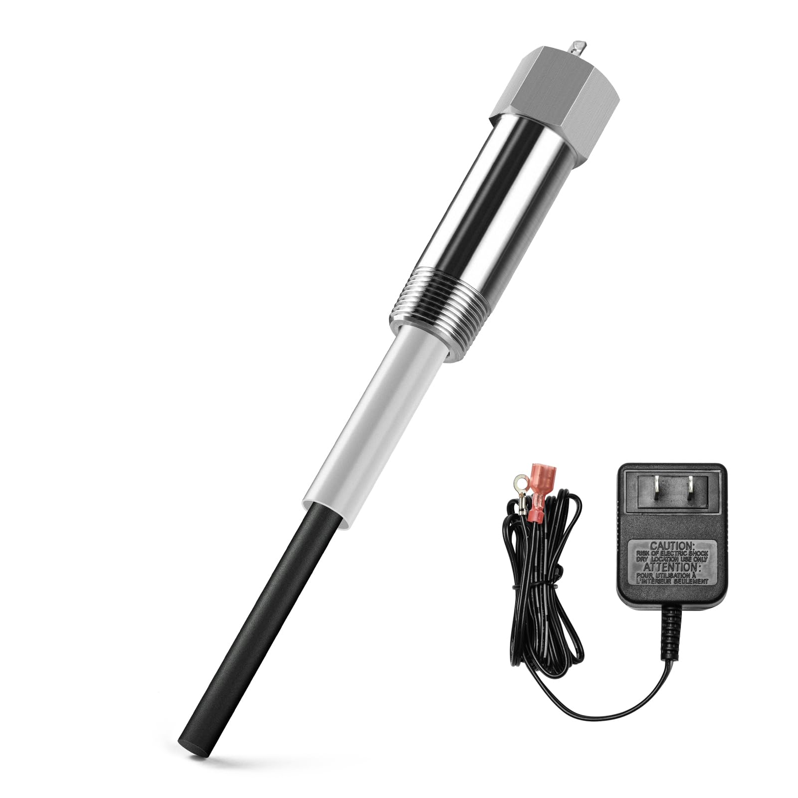 Photo 1 of Powered Anode Rod, Briidea Water Heater Anode Rod Made of Titanium (10-45 Gallon Tank), Say Goodbye to Rotten Egg Smell within 24 hours, Anti-Rust and Corrosion, Reduce Limescale