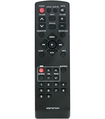 Amazon.com: New AKB73275401 Replaced Remote fit for LG Speaker