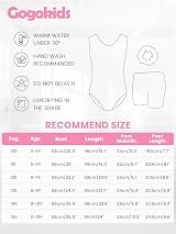 Gogokids Girls Three-Piece Gymnastics Set Leotard Shorts Hairband Sparkling view 7