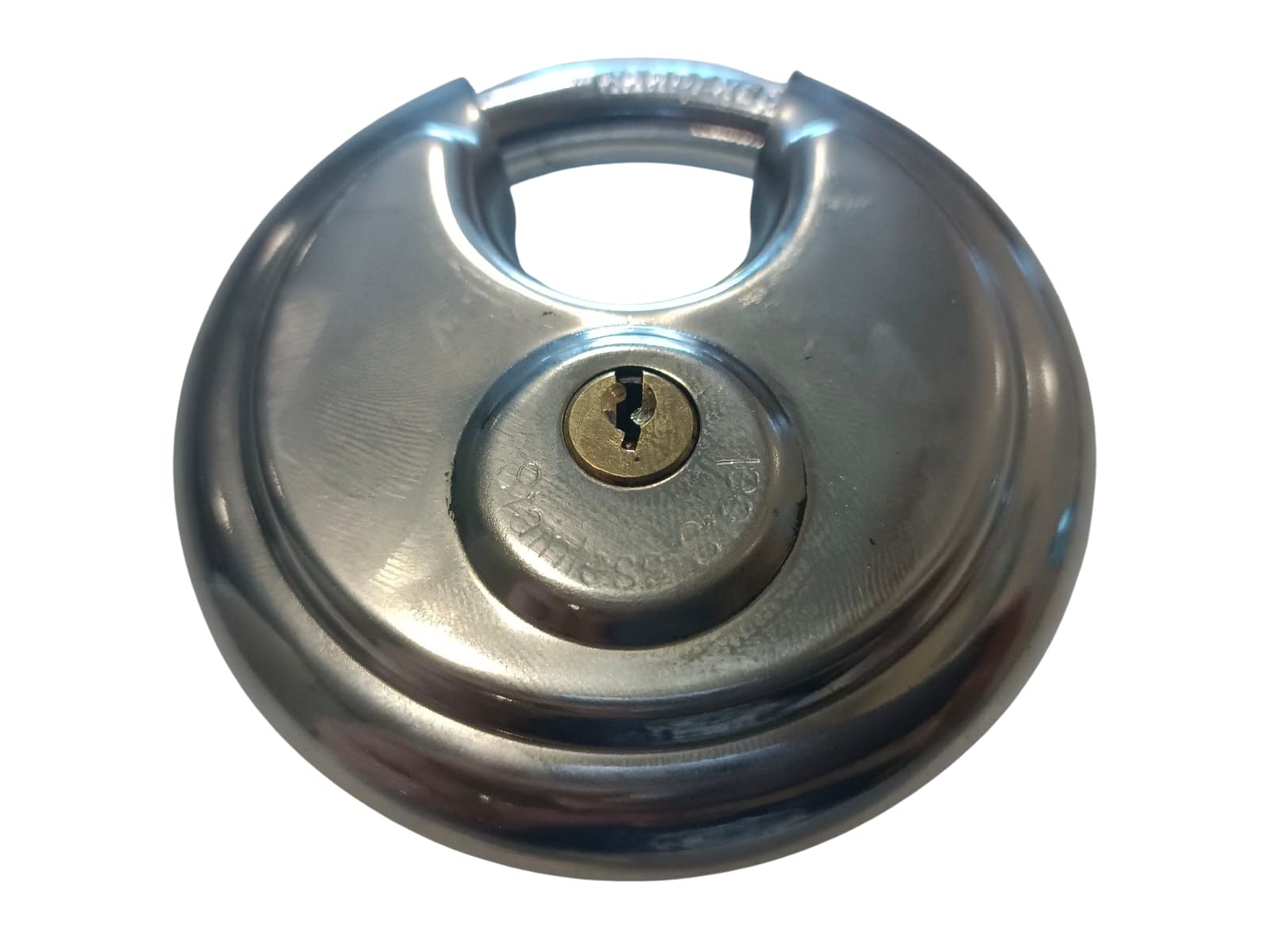 High Security Laminated Steel Outdoor Padlock for Portales, Garages, Basements, Grey, 60 mm