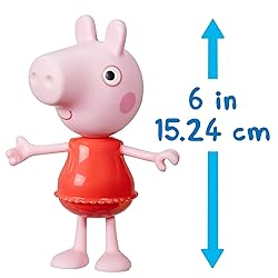 Peppa Pig Dress-Up Figure with 6 Easy-On Fashion