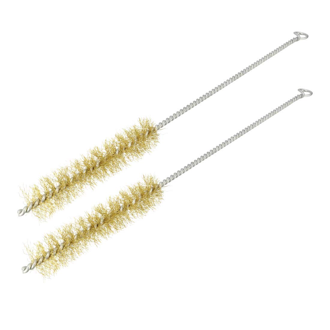 uxcell Copper Wire Tube Cleaning Brush 25mm Diameter 2pcs