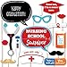Big Dot of Happiness Nurse Graduation - Medical Nursing Graduation Photo Booth Props Kit - 20 Count