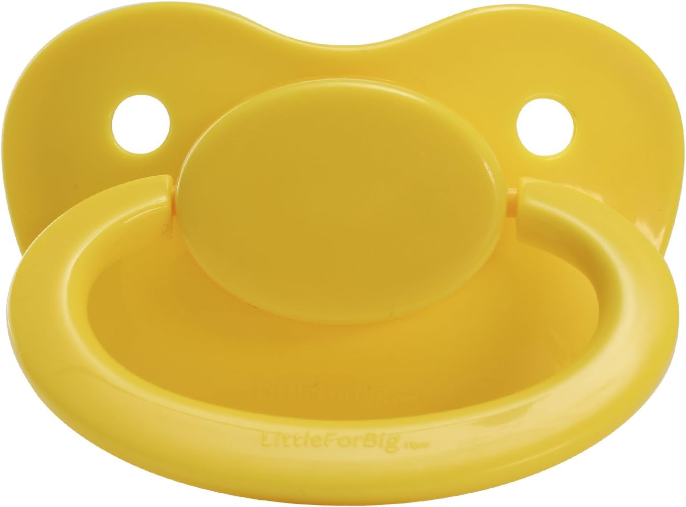 yellow pacifier