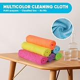 Orighty Microfiber Cleaning Cloths 24 Pack 12x12 Inch Lint Free 87/13 view 4