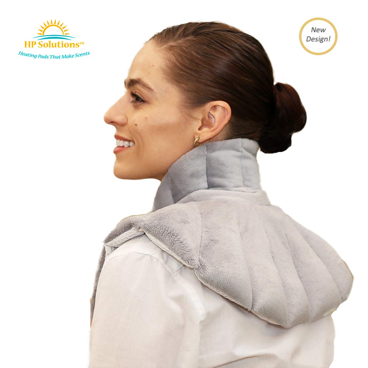 Heating Pad Solutions Neck Buddy Warmer Microwavable & Reusable