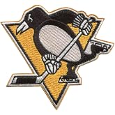 Official Licensed Pittsburgh Penguins NHL Team Hook Patch Smal (NOT Iron On) (License Reseller) - by HEDiGEAR