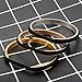 Zuo Bao Stainless Steel Bracelet Grooved Cuff Bangle for Women (3pcs/Set)