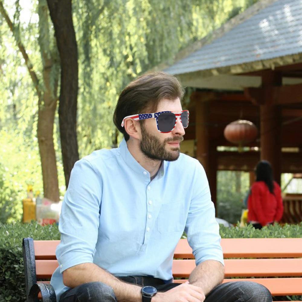 American Flag Headband Sports Headbands Wicking Fabric Keep Headband Securely in Place for Exercise, Running, Crossfit, Yoga