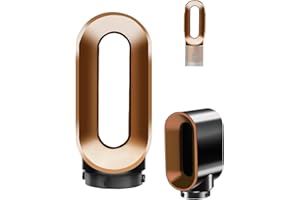 LIWOOWE Pre-Styling Dryer Attachment for Dyson Airwrap, Nozzle Replacement Curling Barrels Hair Styler Accessories, Part No. 969759-01, Nickel/Copper