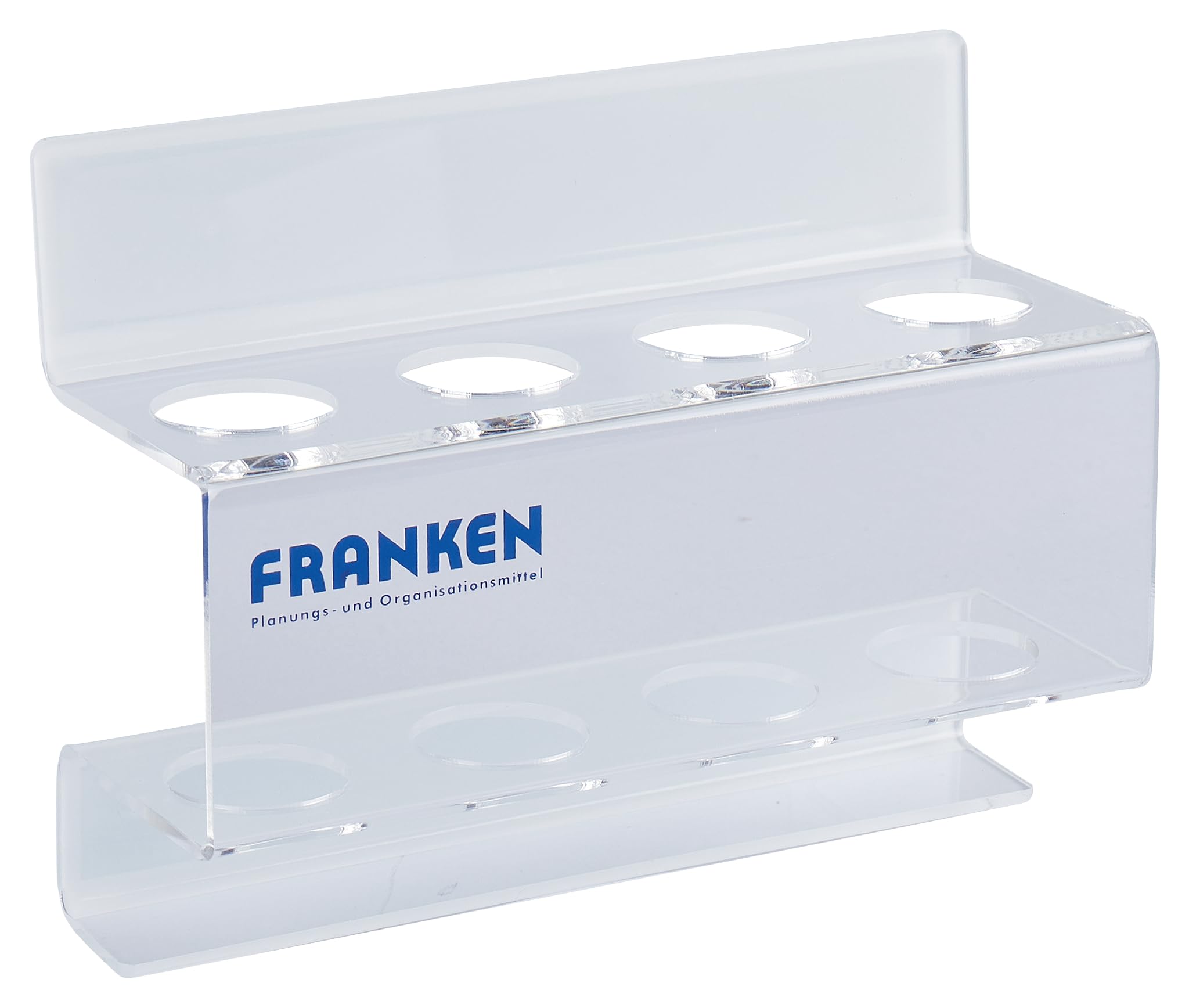 Magnetic Board Marker Holder for 4 Board Markers Acrylic Transparent Magnetic