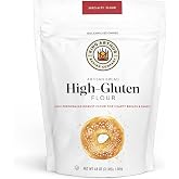 King Arthur High Gluten Flour, Contains Wheat Flour (wheat flour, malted barley flour) High Protein, 3 lb, White, 48 Ounces