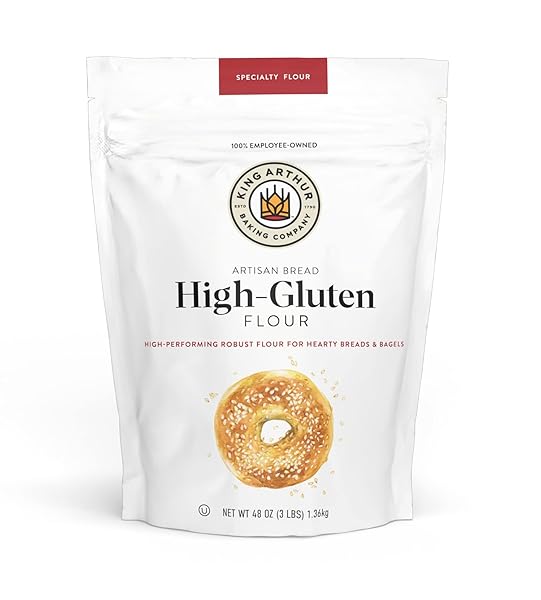 KING ARTHUR HIGH GLUTEN FLOUR, CONTAINS WHEAT FLOUR...
