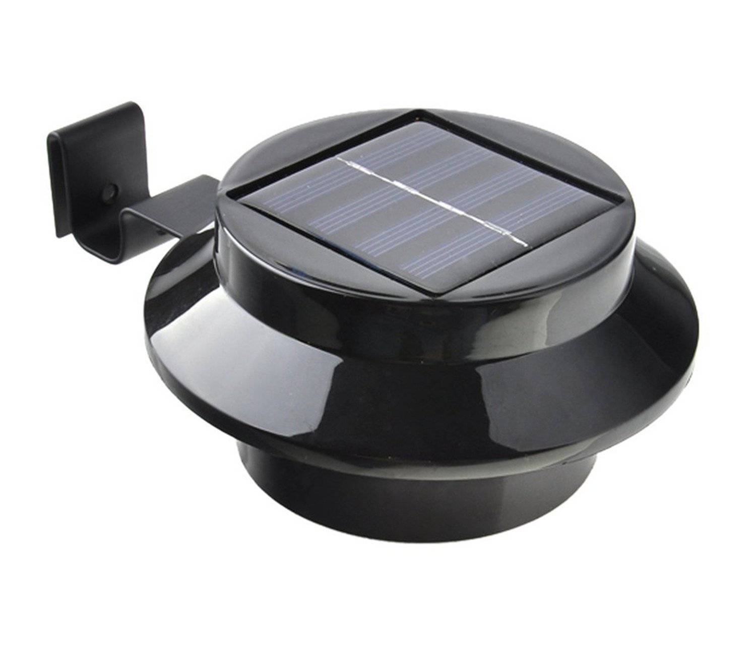 TongLing Outdoor Solar Gutter Lights 3 LED Solar Fence Post