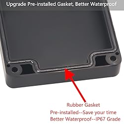 YETLEBOX Watertight Junction Box, IP67 Waterproof