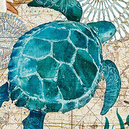 Qucover-Sea-Turtle-Pattern-Beach-Throws-Coral-Velvet-Throw-Blankets-with-Sherpa-Lining-for-Adults-Kids-59-x79-Inch Qucover Sea Turtle Pattern Beach Throws Coral Velvet Throw Blankets with Sherpa Lining for Adults Kids 59 x79 Inch