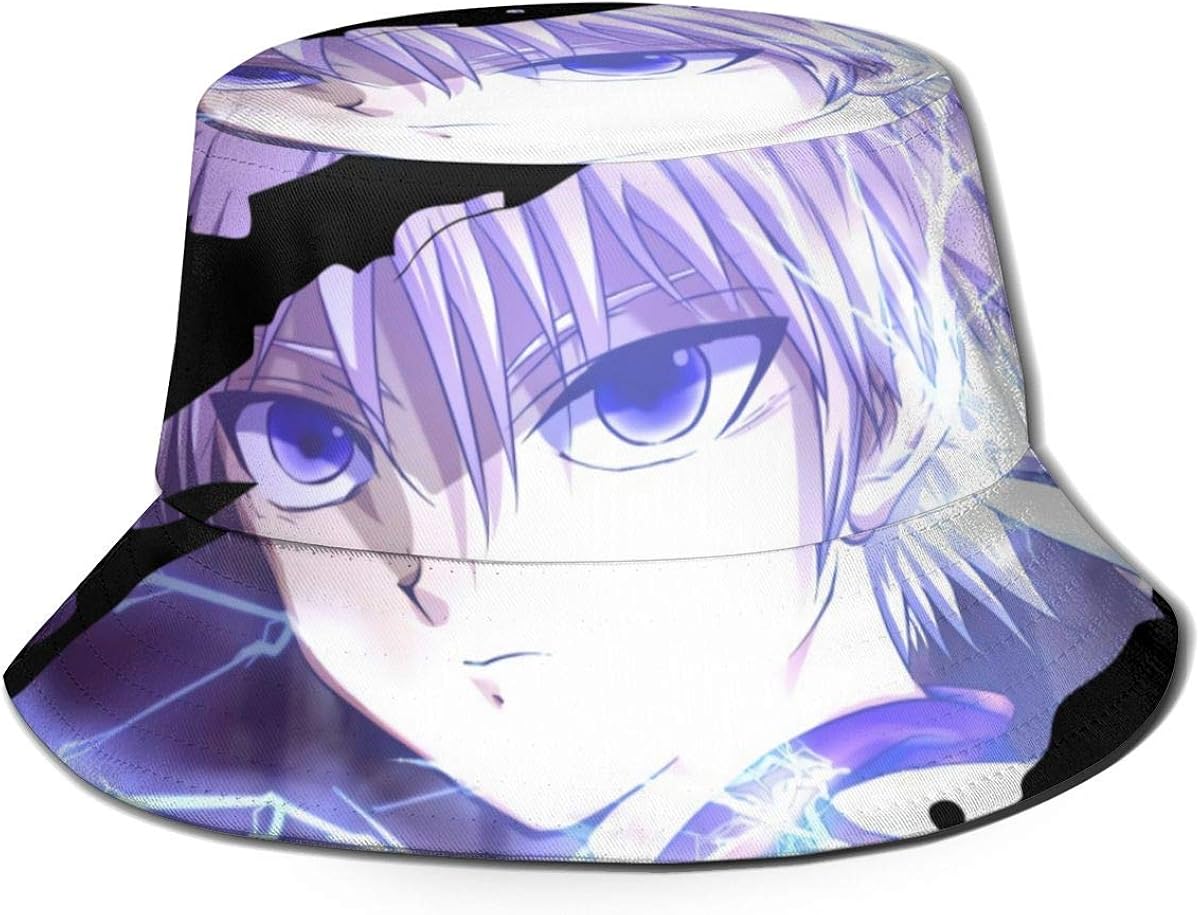 Vdaras Unisex Fishermen's Cap Hunter Killua Zoldyck Fashion Bucket Hat