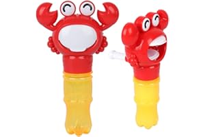 zolyet Spitting Bubble Crab Mouth Blowing Stick Animal Children s Bathroom Play Bathing Toys Wholesale Without Electricity