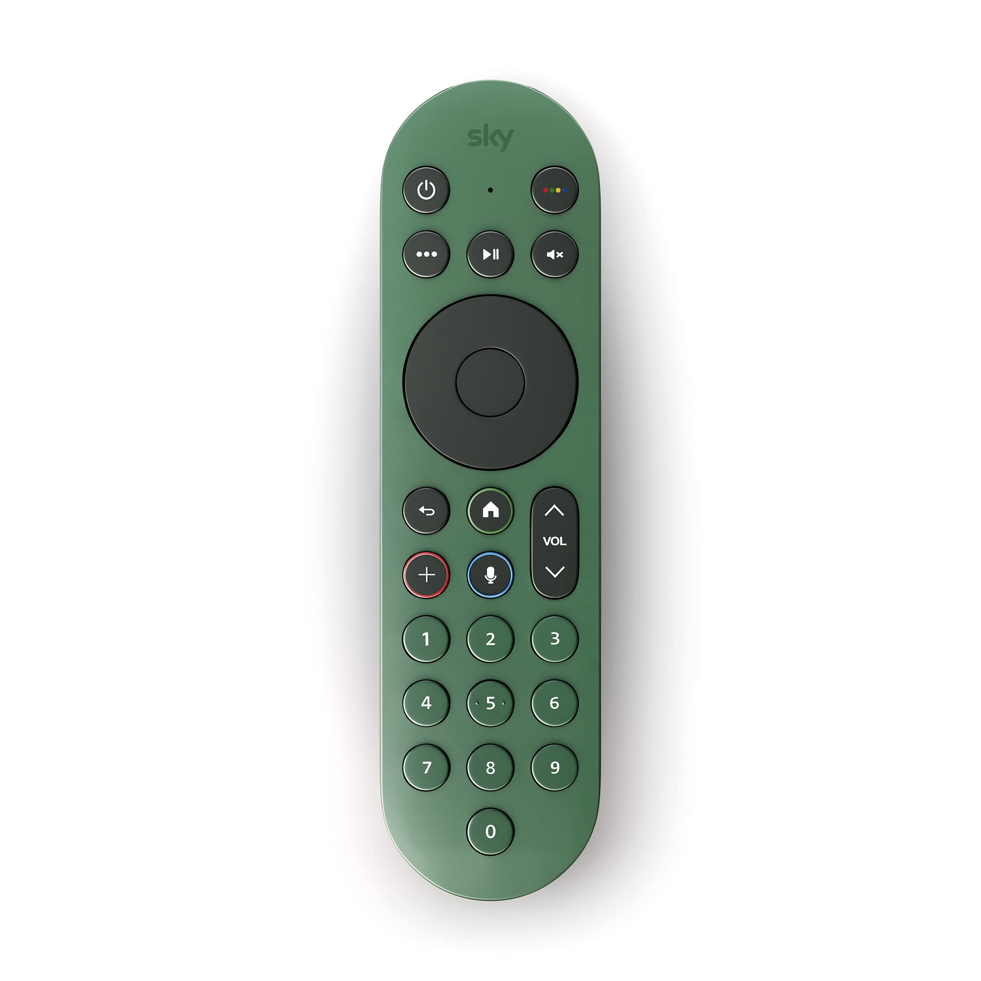 Sky Glass and Sky Stream TV Remote - Racing Green