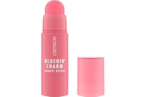 Catrice | Blushin' Charm Multi Stick | Creamy, Multi-Use Blush & Lip Tint | Buildable Dewy Finish | Vegan & Cruelty Free (010 Pink Sweetheart)
