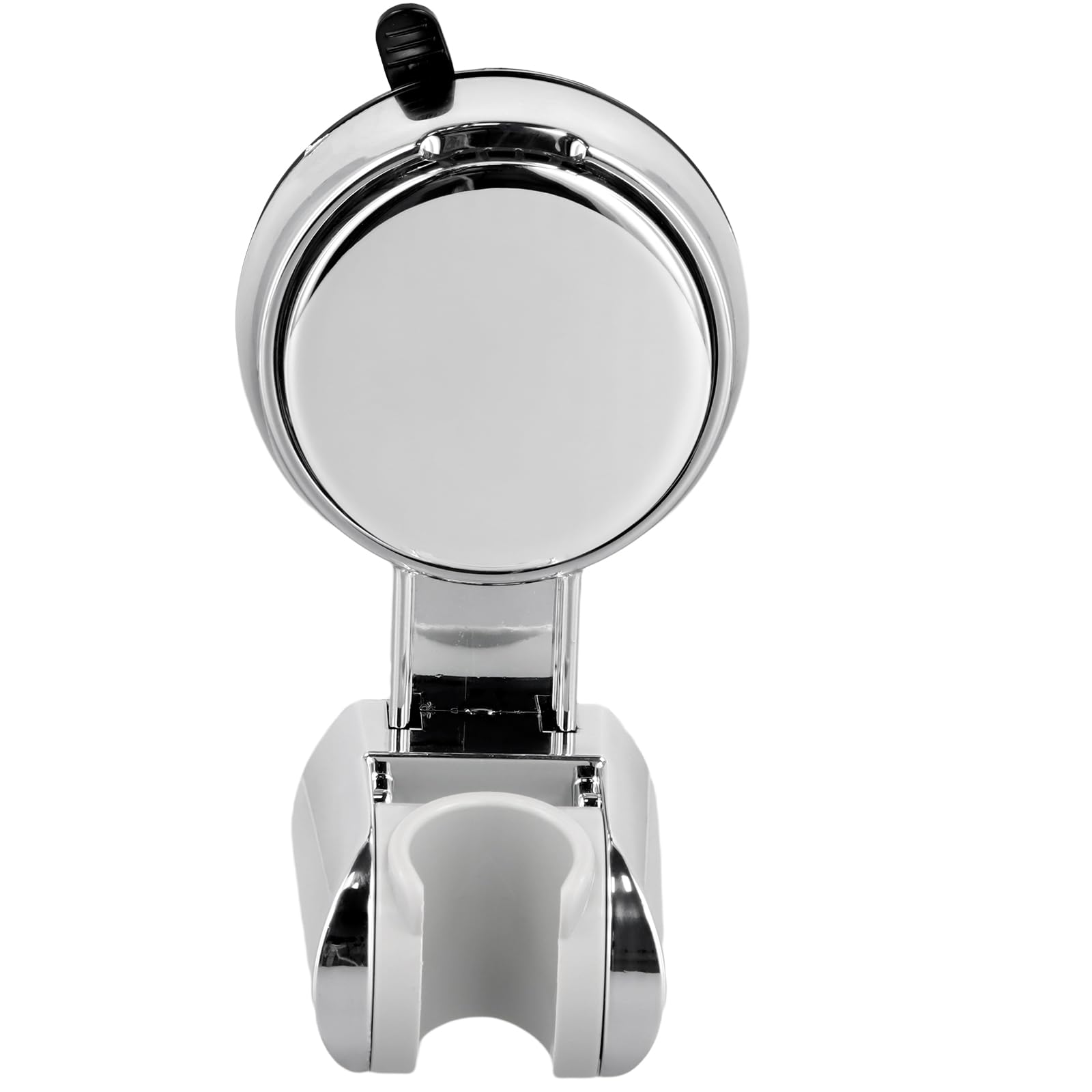 Silver Shower Head Holder - Adjustable and Versatile Shower Holder Bracket, No Drilling Required - Suction Shower Head Holder with Maximum Flexibility