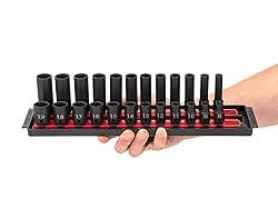 TEKTON 3/8 Inch Drive 12-Point Impact Socket Set