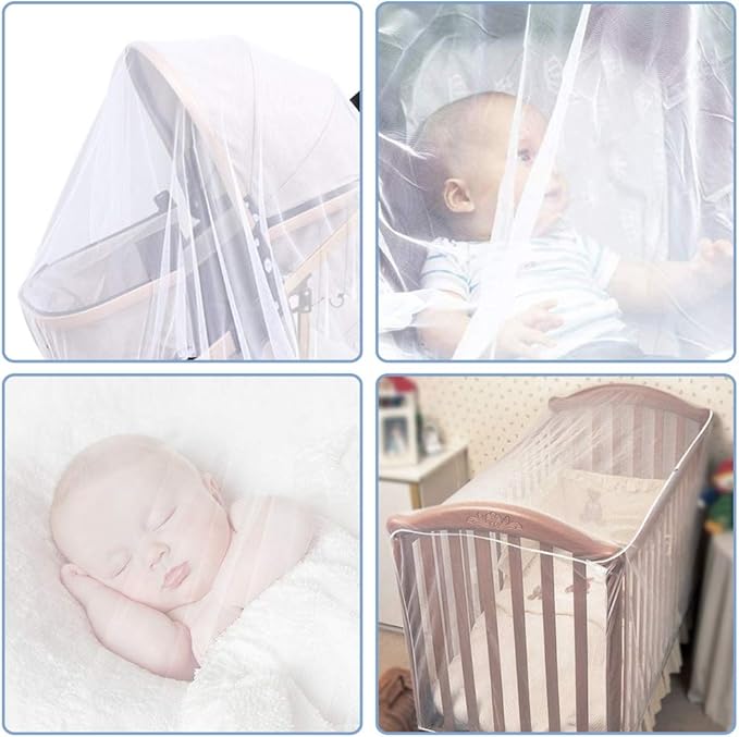 Moustiquaire Pour Lit De Bebe Moustiquaire Pour Bebe Avec Moustiquaire Et Fermeture Eclair Pour Un Acces Rapide Et Facile A Votre Bebe Blanc 160 X 80 X 65 Cm Amazon Fr Bebes Puericulture