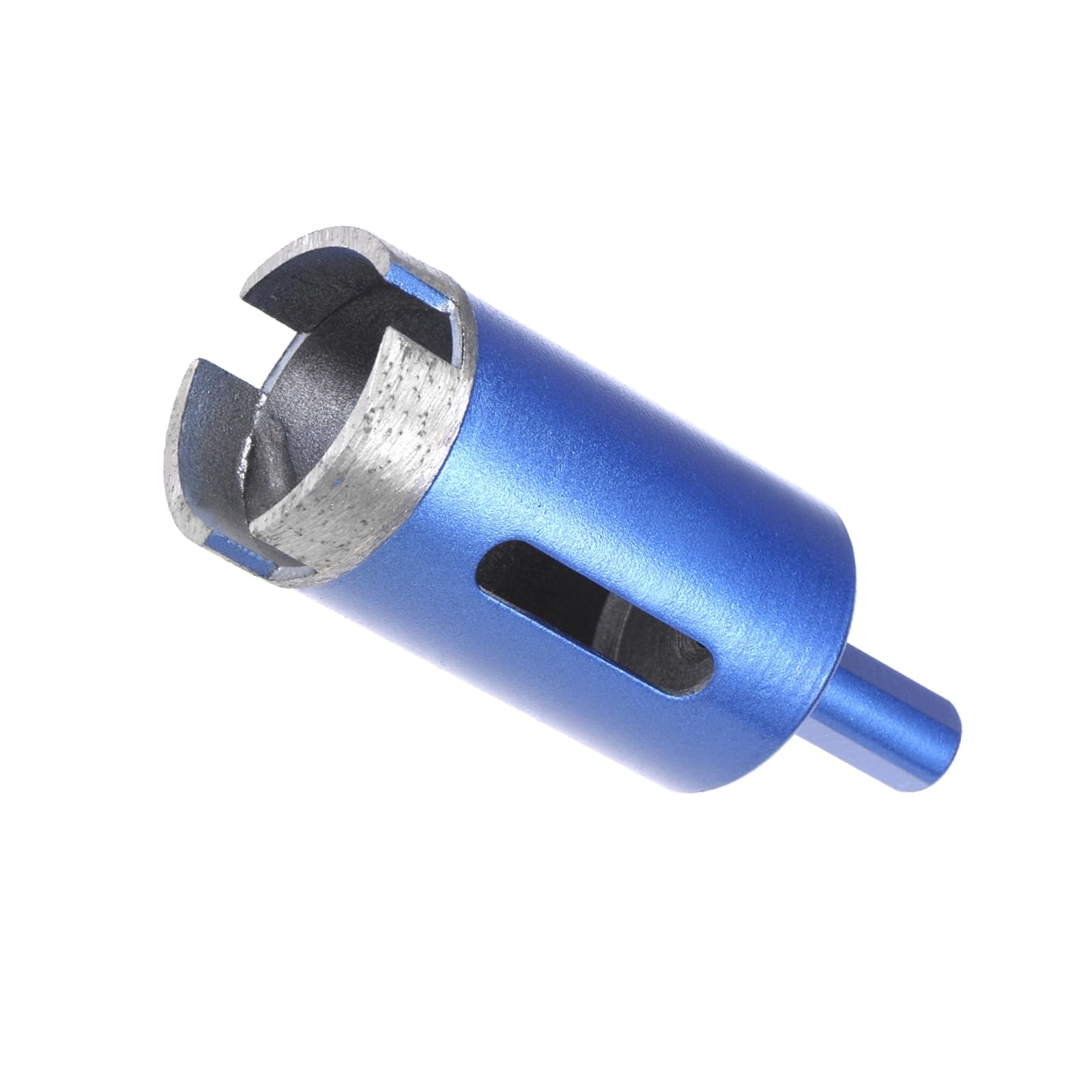 CoCud Diamond Core Drill Bit, 32mm Dia Round Shank, Tiles Stones Marble Concrete Dry/Wet Hole Saws Blue - (Applications: for M10 Angle Grinder), 1-Piece