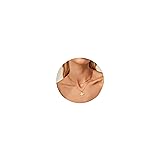 Momlovu Dainty Cross Necklace for Women - 18K Real