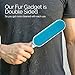 Pet Hair and Lint Remover + Ebook Gift Double Sided & Safe to Use on Any Fabric - Easy to Clean - Bonus Mini Travel Size - Reusable & Eco Friendly- No Refills Ever - For Home and Car and Dogs and Cats