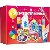 UNGLINGA 40+ Experiments Science Kit for Kids - Chemistry Set, Educational Toy Gift Idea for Boys and Girls Birthday Christma