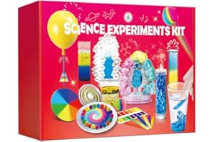 UNGLINGA 40+ Experiments Science Kit for Kids - Chemistry Set, Educational Toy Gift Idea for Boys and Girls Birthday Christma