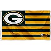 Green Bay Packers USA American Nation Stripes 3x5 Grommet Flag