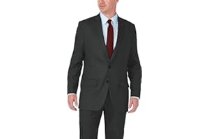 Haggar Mens Jmh Premium Stretch Tailored Fit Suit Separate Pants and Jackets