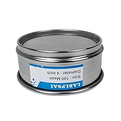 LABLPSAI 100 Mesh Lab Sieves 4" Diameter 304